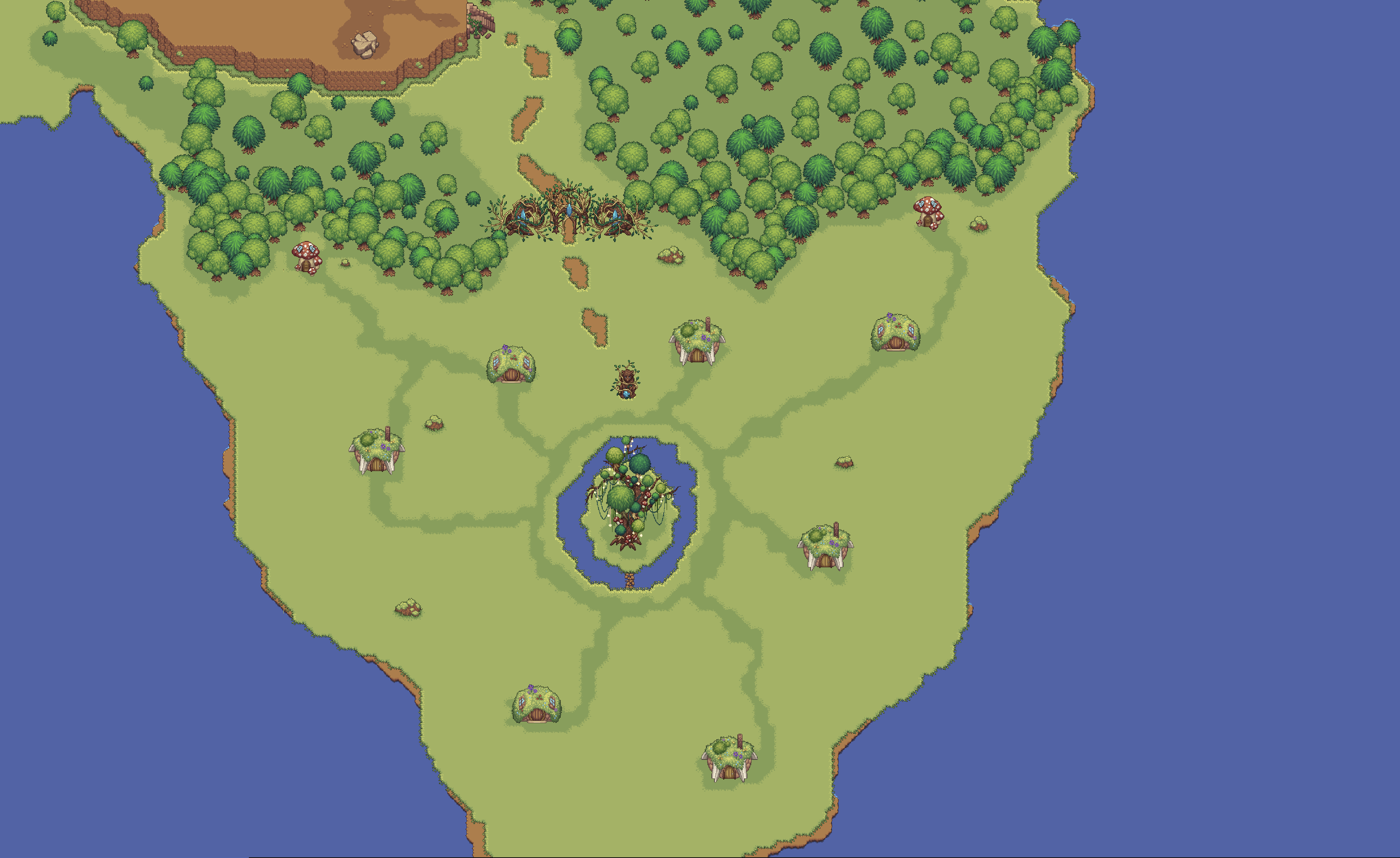 Mapa da Ilha Rukora